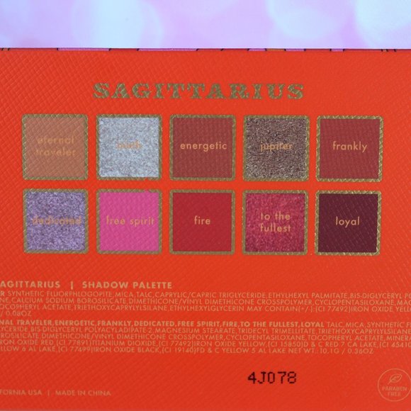 REVOLUTION | Sagittarius Horoscope | Eyeshadow Palette - Picture 8 of 8